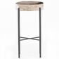 Four Hands Nocona Bar Stool with Speckled Hide Leather in Gunmetal, , large