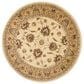 Safavieh Lyndhurst LNH553 5"3" Round Ivory and Beige Area Rug, , large