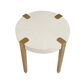 Crystal City End Table in White, , large
