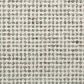 L&R Resources Criss Cross 82378GRY Gray 6" Round Area Rug, , large