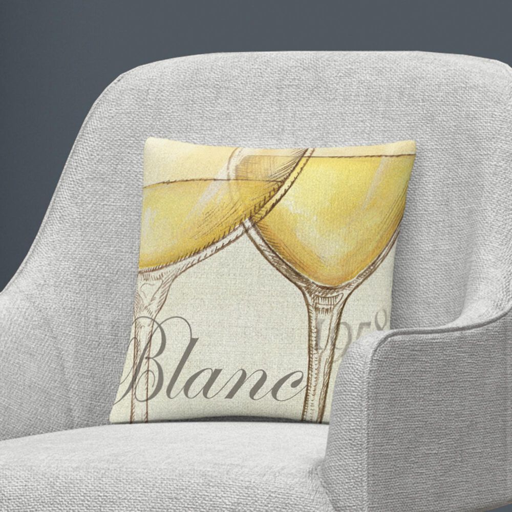 Timberlake Daphne Brissonnet 'Les Blancs' 16 x 16 Decorative Throw Pillow, , large