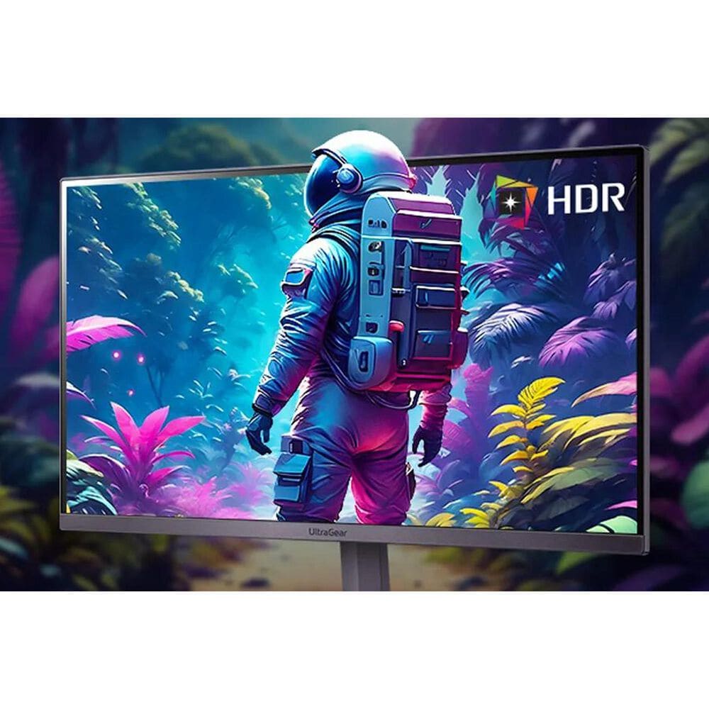 LG 24&quot; UltraGear FHD 180Hz HDR10 AMD FreeSync Gaming Monitor in Black, , large