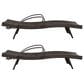 Ashley Kantana Patio Chaise Lounge in Brown (Set of 2), , large