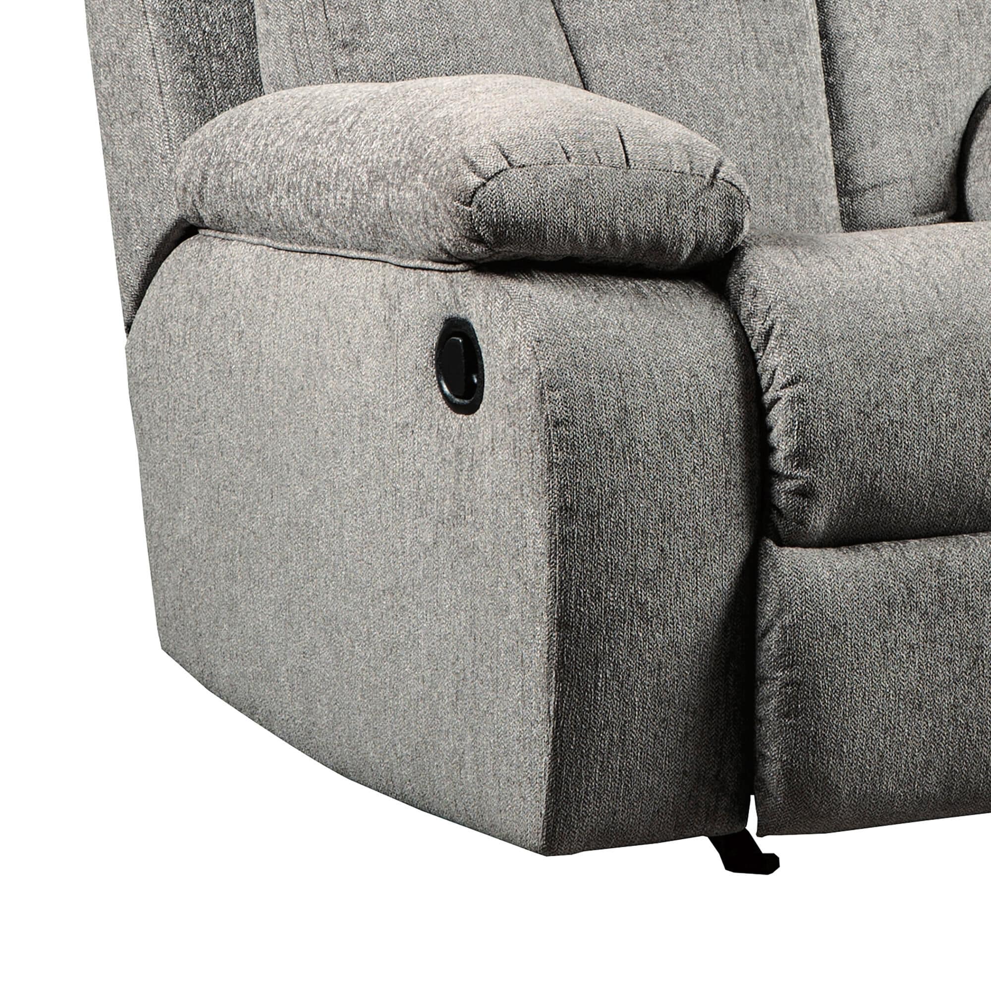 Signature Design by Ashley Mitchiner Manual Rocker Recliner in Fog Shop NFM