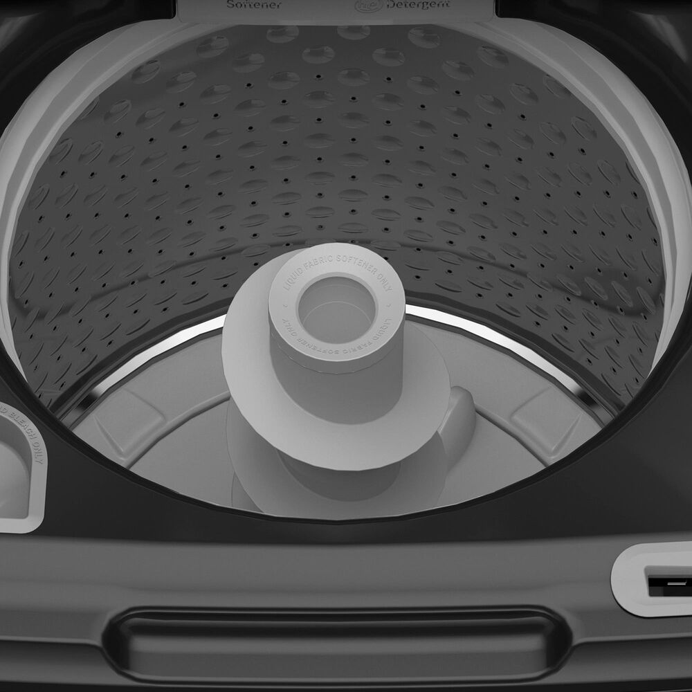 GE 4.5 Cu. Ft. Top Load Washer and 7.4 Cu. Ft. Electric Dryer Laundry Pair in Diamond Gray, , large