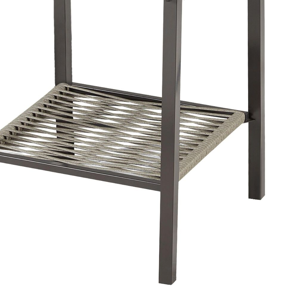 Sunwell Garden Square Patio Side Table in Tan, , large