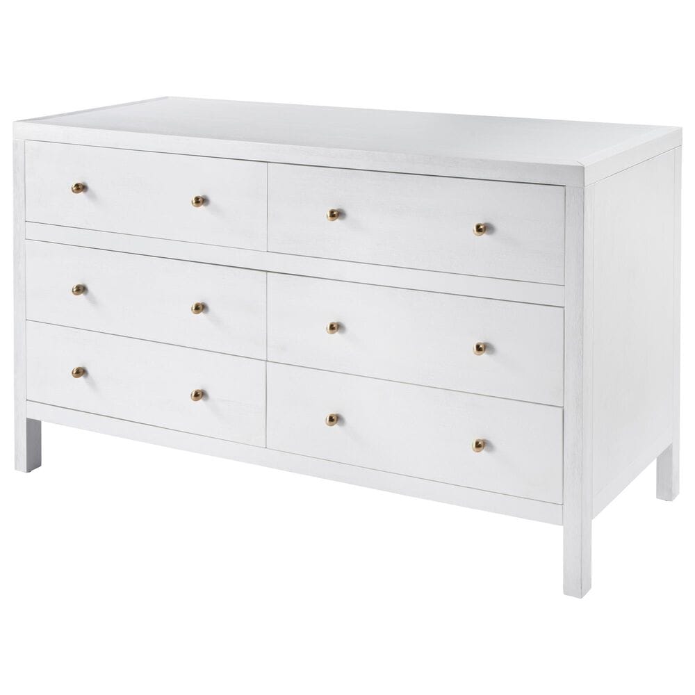 Butler Specialty Company Nora 6-Drawer Dresser in White, , large
