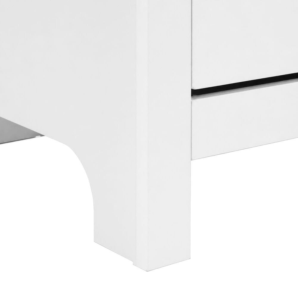 Mayberry Hill Sami 6 Drawer Dresser in White, , large