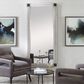 Uttermost Manor Mirror in White Wash, Gray and Dark Bronze, , large