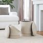 Lumisource Marla 2-Piece Upholstered Ottoman Set in Beige, , large