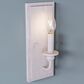 Hunter Southcrest 1-Light Wall Sconce in Distressed White, , large