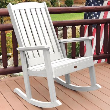 Highwood USA Lehigh Rocking Chair in White, , large