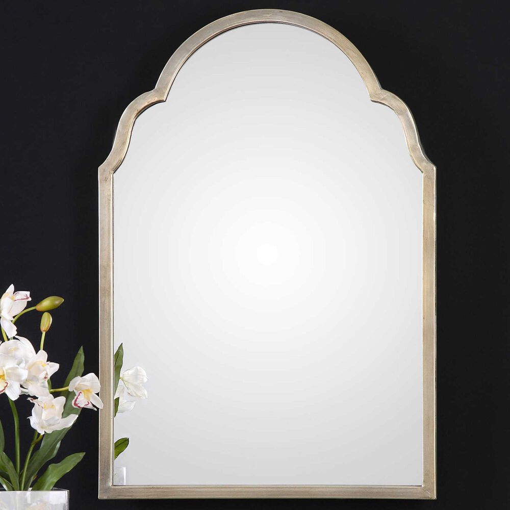 Uttermost Brayden Mirror in Silver Champagne, , large