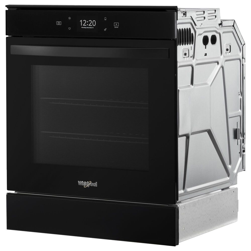 Whirlpool 24" Single Electric Wall Oven with Convection in Black NFM
