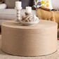 Baxton Studio Lapis Round Coffee Table in Natural Brown, , large