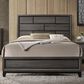 Crown Mark Akerson Queen Panel Bed in Grey, , large