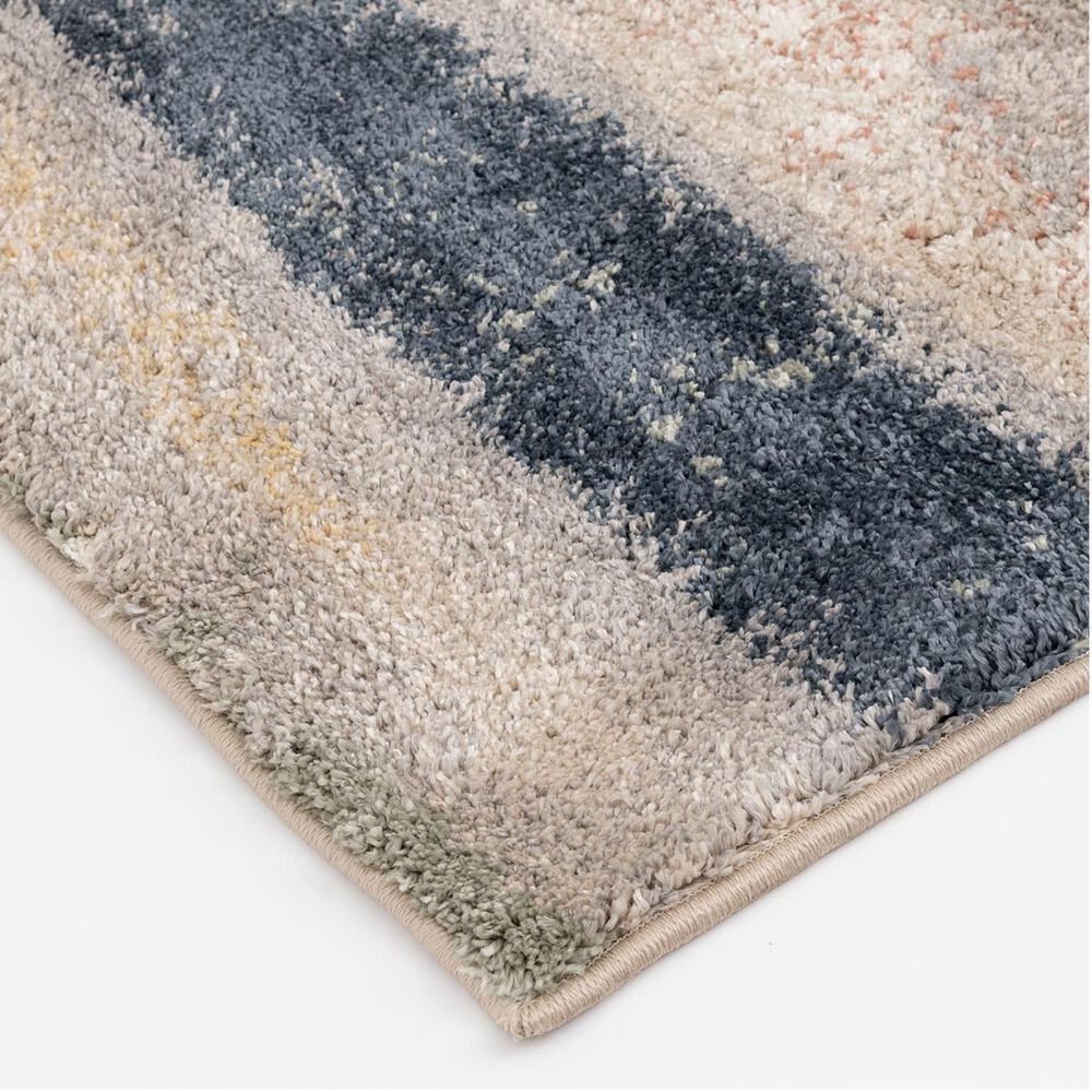 Central Oriental Stonington Amara 7'10" x 9'10" Coconut and Multicolor Area Rug, , large