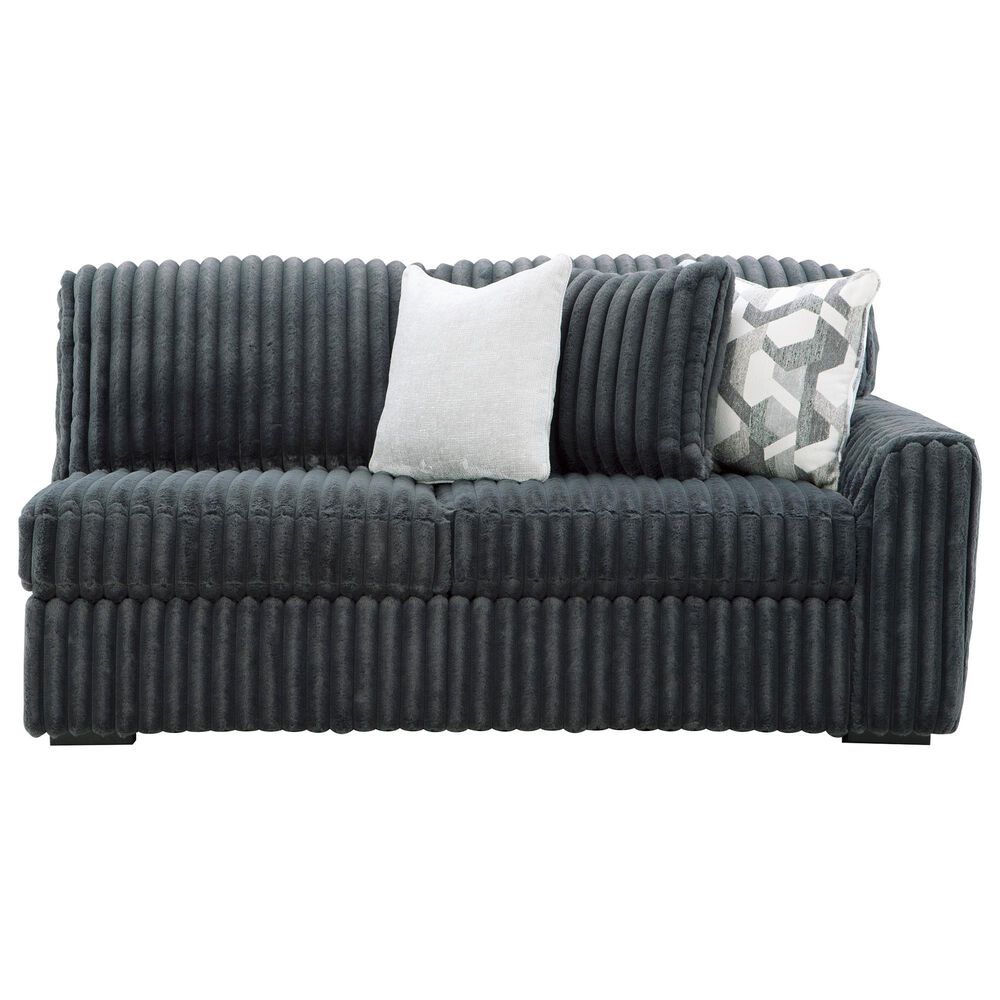 Ashley Midnight-Madness 4-Piece Left Facing Sectional with Chaise in Gunmetal, , large