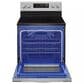 LG 4-Piece Kitchen Package with 18 Cu. Ft. Top Freezer Refrigerator and 6.3 Cu Ft. Smart Electric Range in Stainless Steel, , large