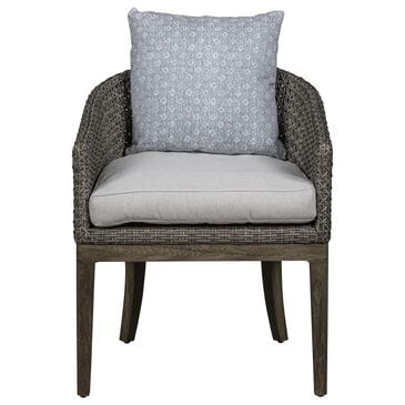 Lane Venture Dining Chair with Back Pillow in Quarry Gray, , large