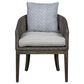 Lane Venture Dining Chair with Back Pillow in Quarry Gray, , large