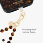 Kate Spade Anchor Card Phone Charm in Tortoise, , large