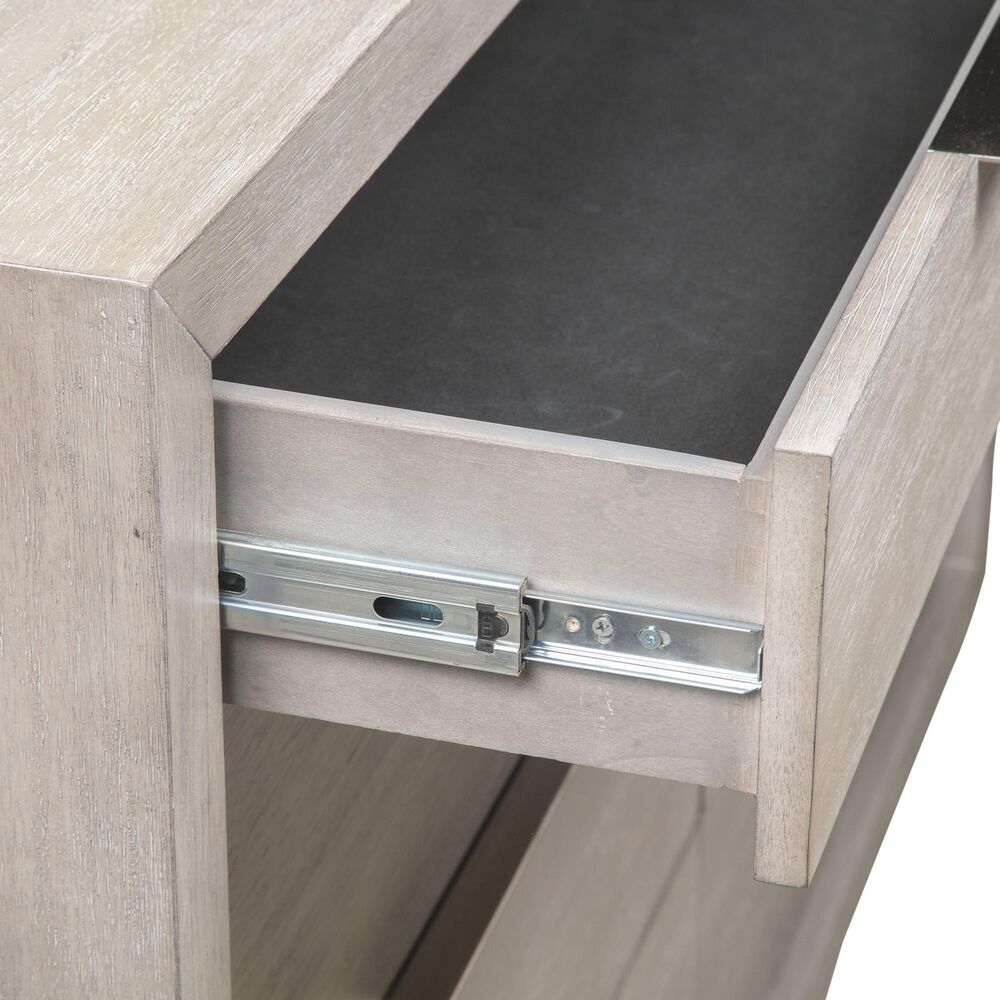 Urban Home Oxford 2 Drawer Nightstand in Gray Mineral, , large