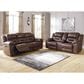Ashley Stoneland Reclining Sofa in Chocolate, , large