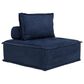 37B Paxton Armless Chair in Columbia Navy, , large