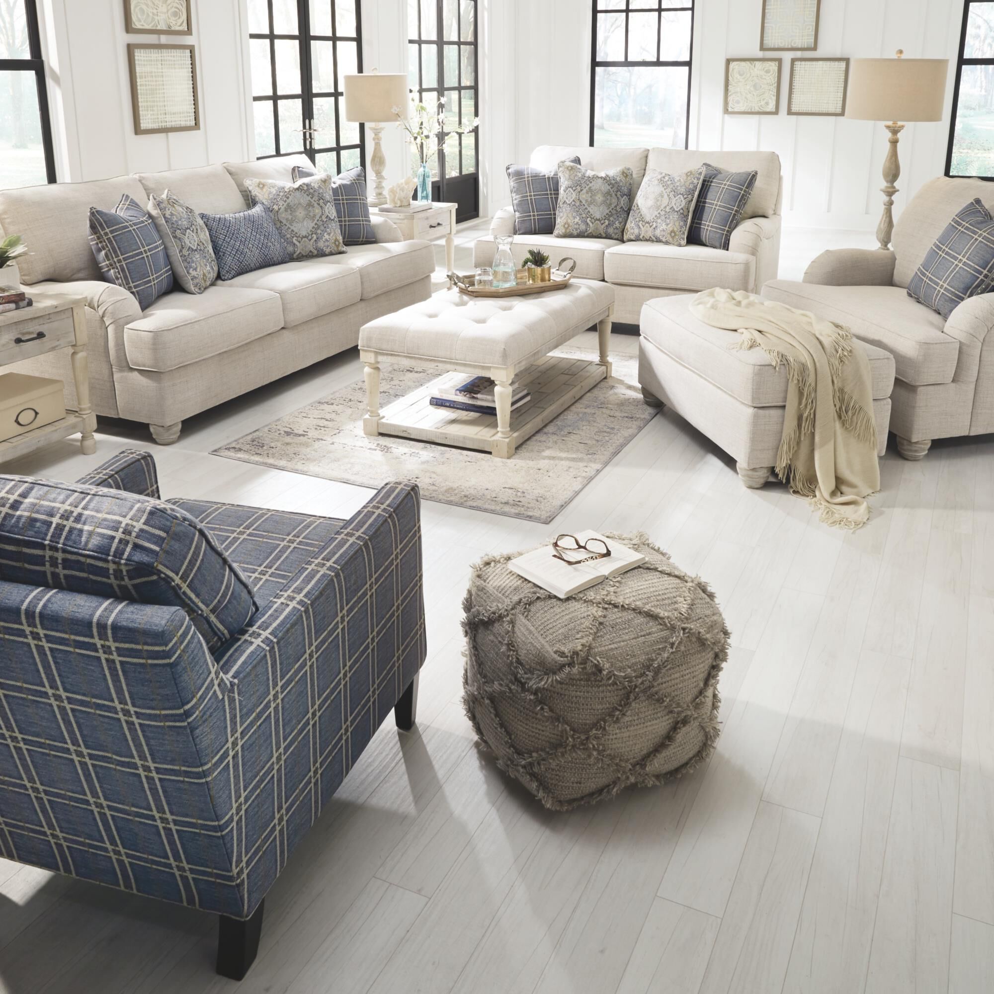 Traemore linen loveseat new arrivals