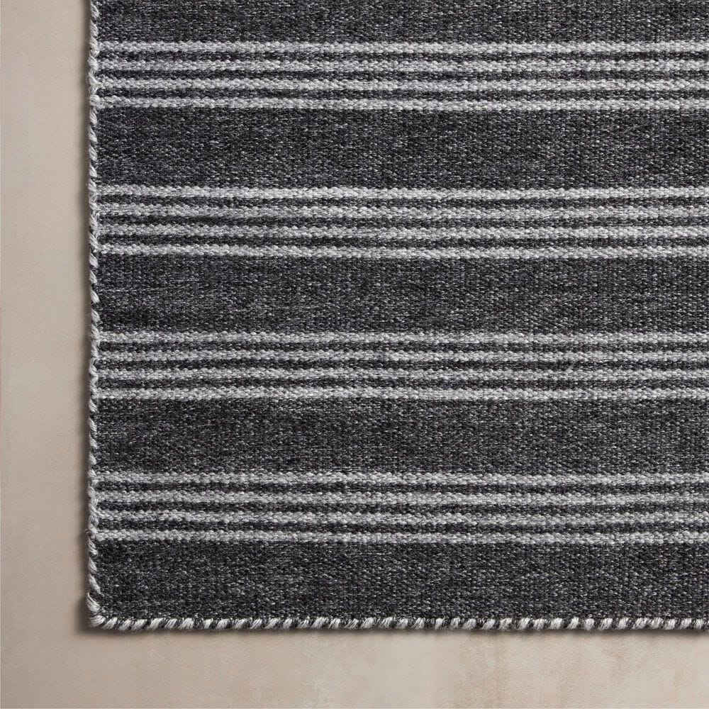 Magnolia Home Charlie Charcoal and Grey 8&#39;6&quot; x 11&#39;6&quot; Indoor/Outdoor Area Rug, , large