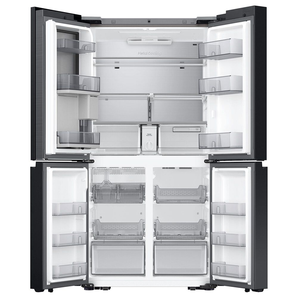 Samsung Bespoke Bespoke 28.6 Cu. Ft. 4-Door Flex French Door Refrigerator with AI Family Hub+ in Stainless Steel, , large