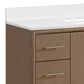 37B Mertola 48" Single Bathroom Vanity Cabinet in Walnut Drift with White Composite Stone Top and Backsplash, , large