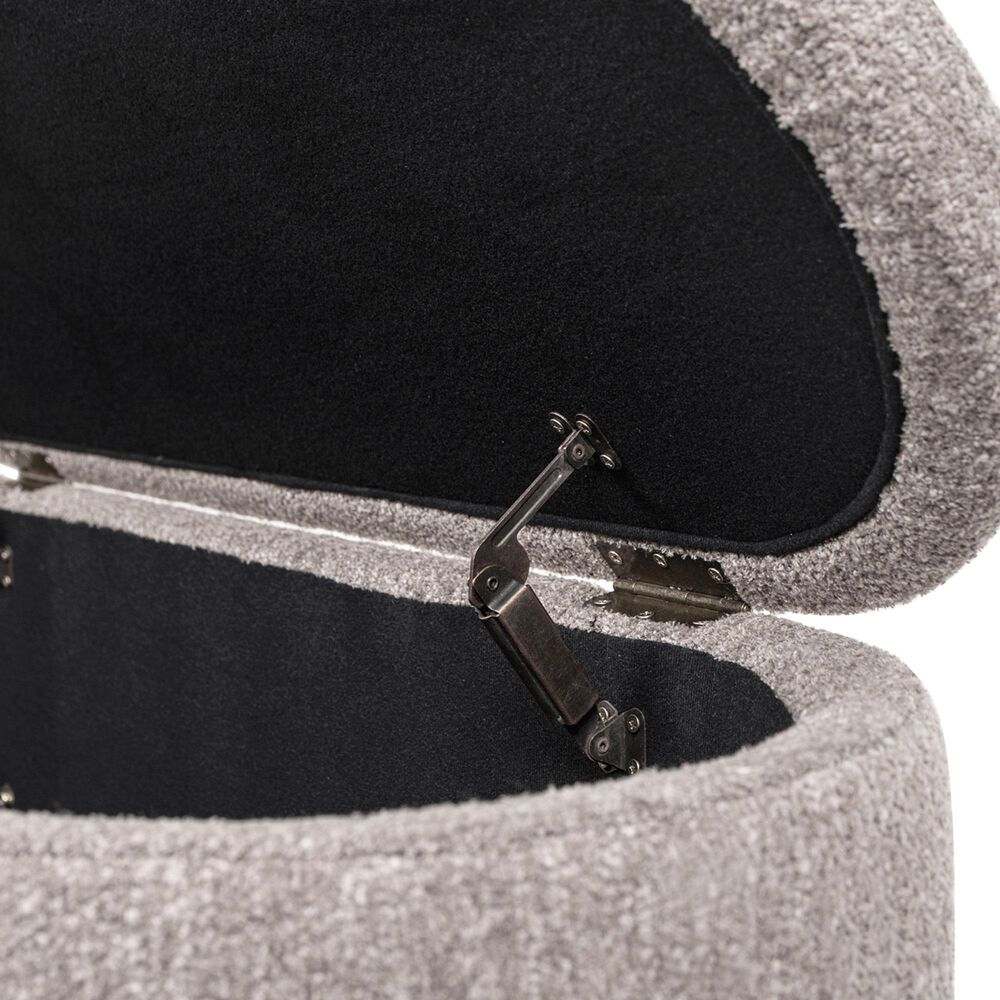 Jennifer Taylor Home Hugo Storage Bench in Speckled Beige, , large