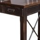 Wycliff Bay Hartford 2-Piece Writing Desk and Lateral File Set in Black, , large