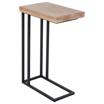 Moe"s Home Collection Mila Industrial Side Table in Natural, , large