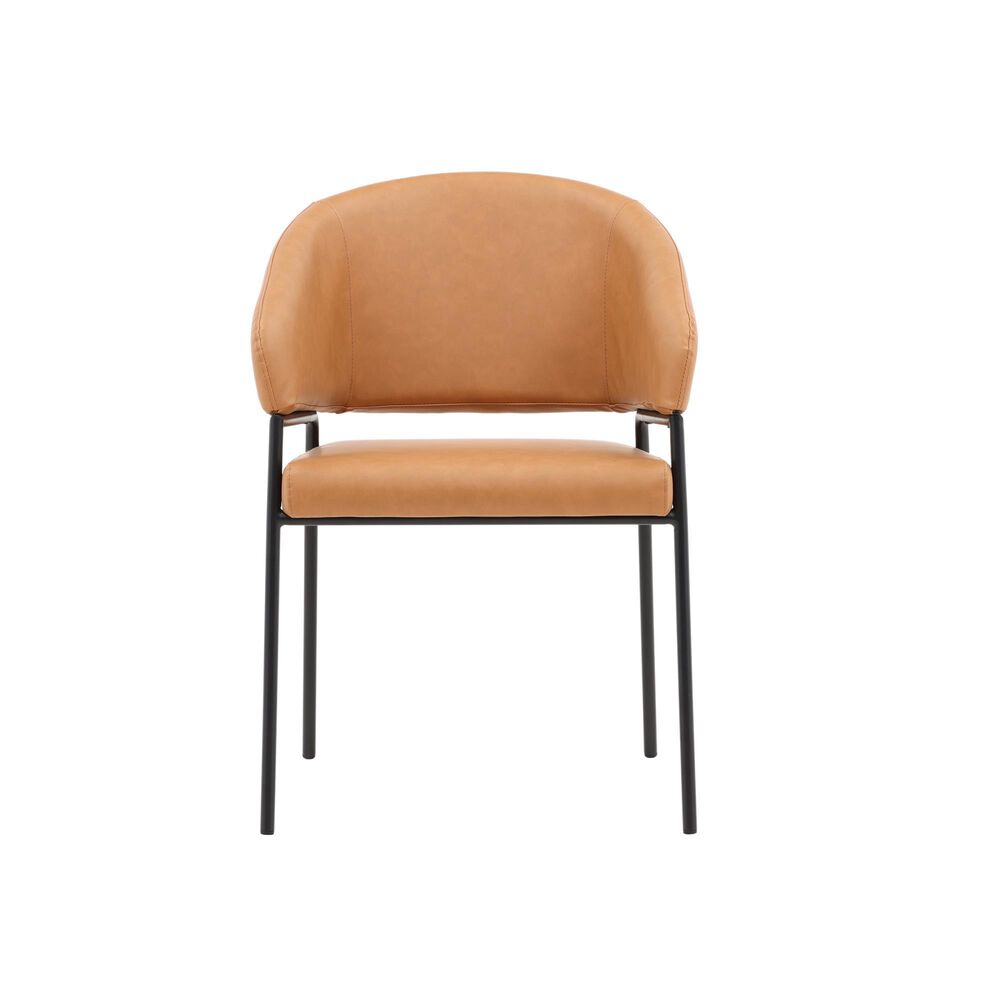 Blue Sun Designs Cathey Arm Chair in Matte Black, , large