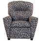Ridgecrest Child"s Recliner with Cupholder in Gray, , large