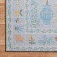 Rifle Paper Co. x Loloi Menagerie 2"3" x 3"9" Light Blue Area Rug, , large