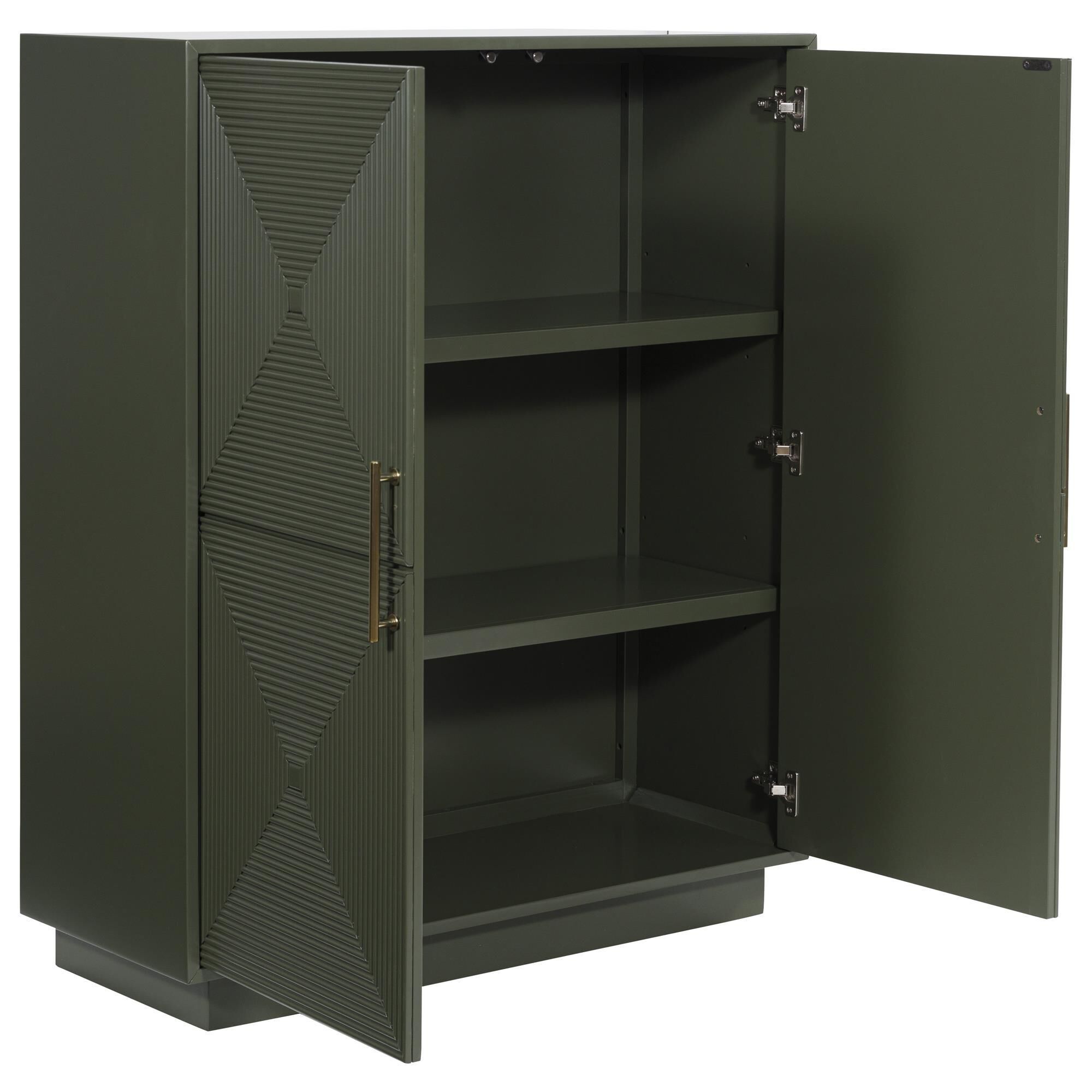 Ashley Geirwood Accent Cabinet in Dark Green