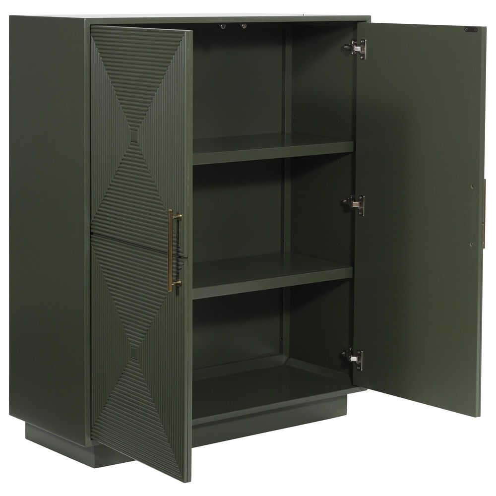 Ashley Geirwood Accent Cabinet in Dark Green, , large