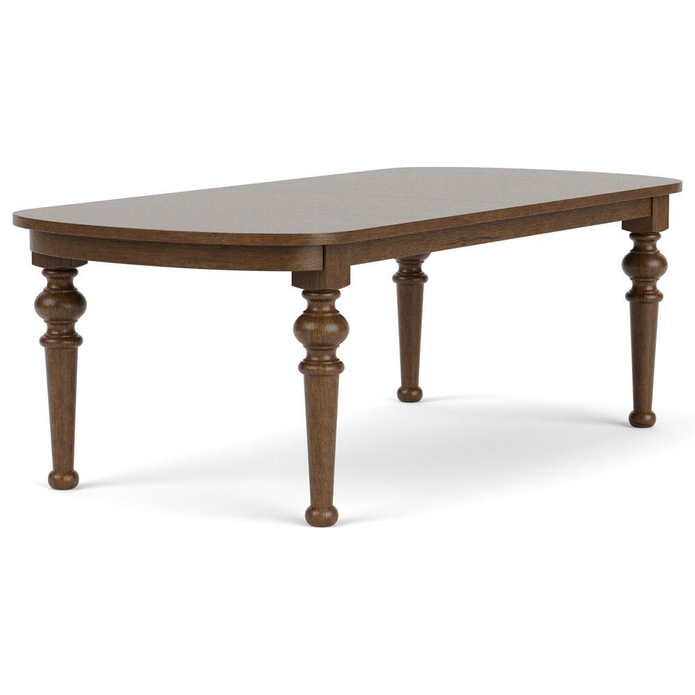 Riverside Furniture Calhoun Rectangular Dining Table in Whiskey Oak - Table Only, , large