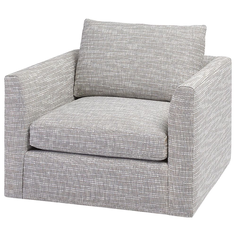 Massoud Zane Chair in Montauk Grey, , large