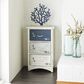 Maple and Jade Coastal Chest in White, , large