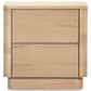 Moe"s Home Collection Round Off 2-Drawer Nightstand in Natural, , large