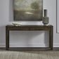 Belle Furnishings Broadmore 2-Drawer Console Table in Cobblestone Brown, , large