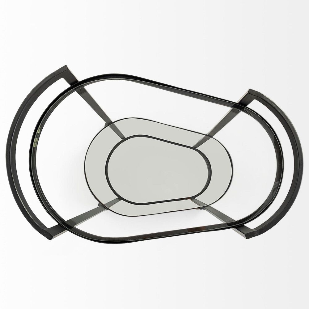 Mercana Eleonore Bar Cart in Black, , large