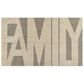 Novogratz Aloha Family ALO-1 1"6" x 2"6" Grey Door Mat, , large