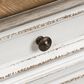 Belle Furnishings Magnolia Manor Jr Executive Desk in White, , large