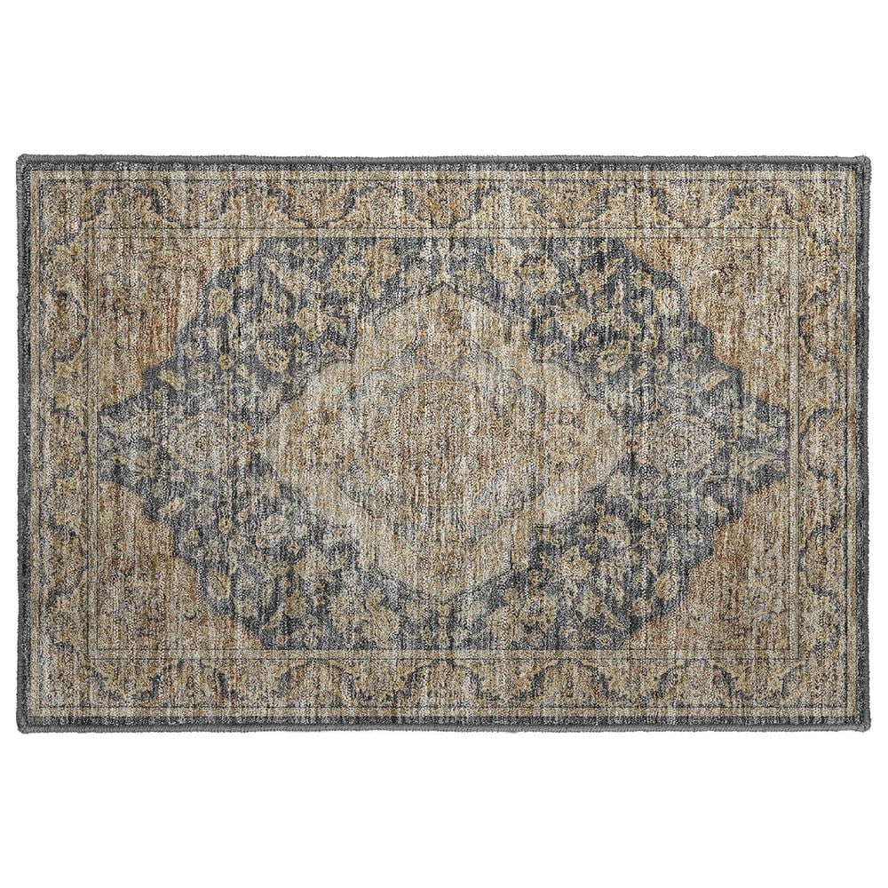 Dalyn Rug Company Hatay HY3 2"6" x 3"10" Charcoal Area Rug, , large